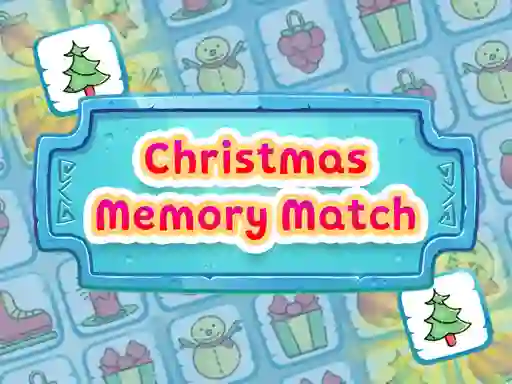 Spil Christmas Memory Match online