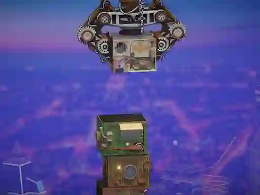 Spil Steampunk Tower Builder online