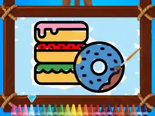 Spil Kids Coloring Bakery online