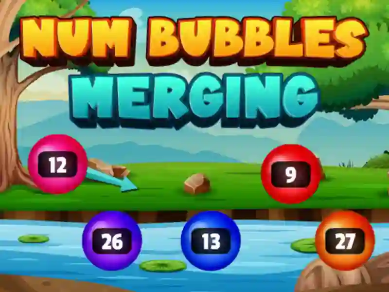 Spil Num Bubbles Merging online