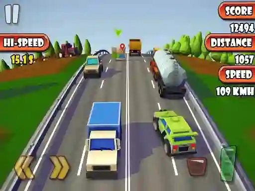 Spil Furious Highway Road Car online