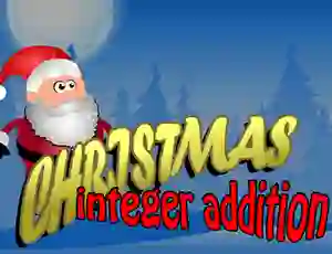 Spil Christmas Integer Addition online