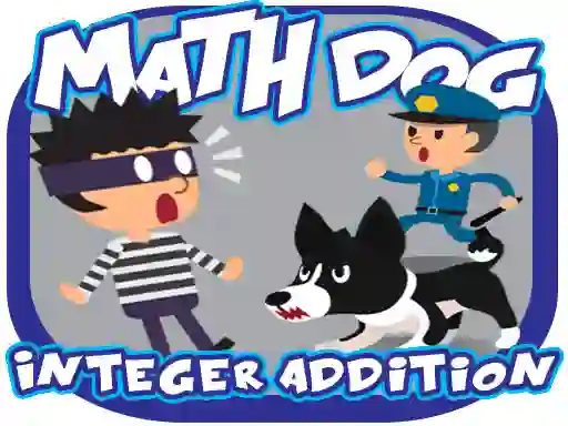 Spil Math Dog Integer Addition online