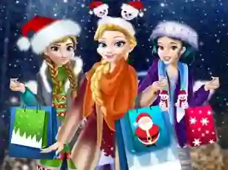 Spil Princess Christmas Mall Shopping online