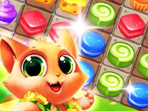 Spil Cat Match 3 online