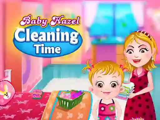 Spil Baby Hazel Cleaning Time online