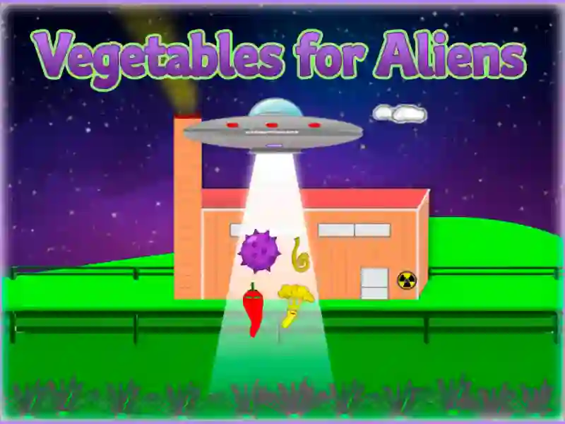 Spil Vegetables for Aliens online