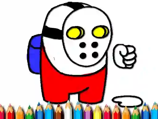 Spil Space Dude Coloring Book online