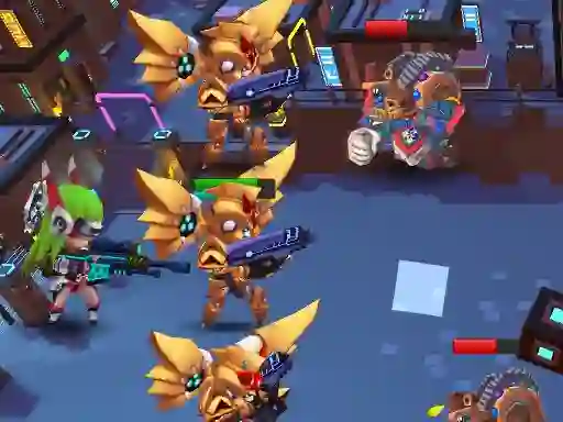Spil Guardians vs Zombies online