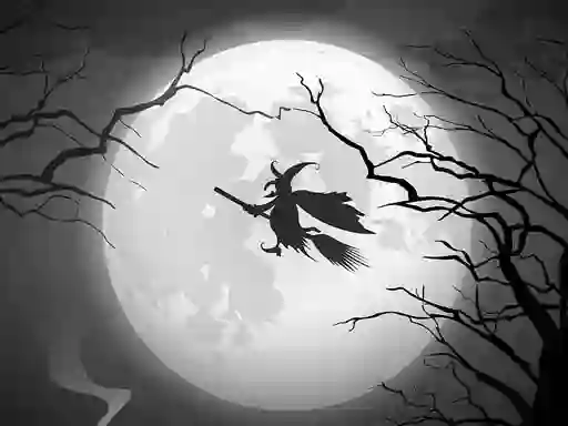 Spil The Night Of the Witches Jigsaw online