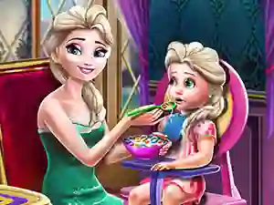 Spil Ice Queen Toddler Feed online