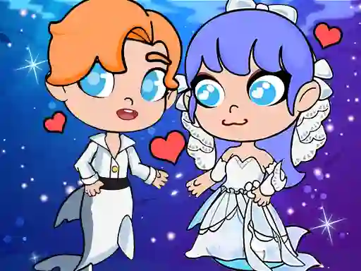 Spil Mermaid Wedding World online
