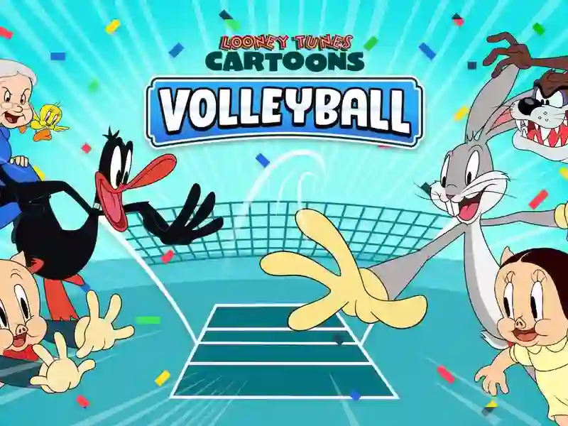 Spil Looney Tunes Cartoons Volleyball online