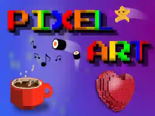 Spil Pixel Art online