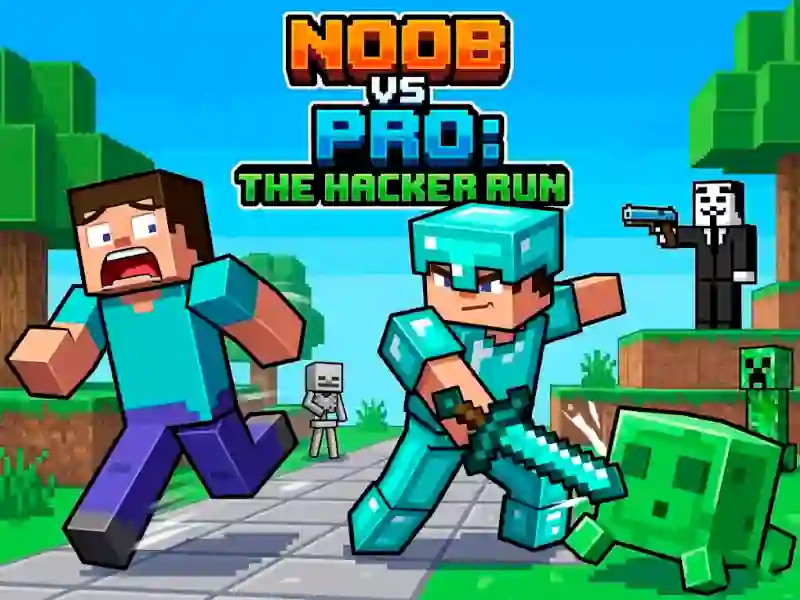 Spil Noob vs Pro Help Hacker danger Hacker online