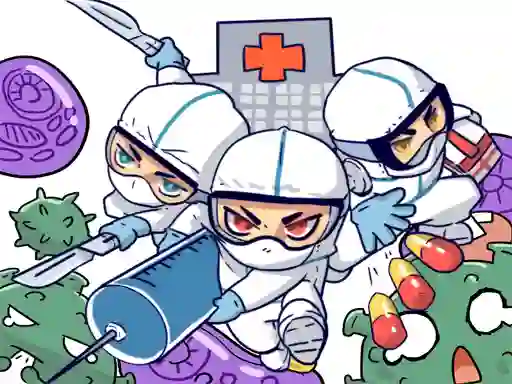 Spil Against Coronavirus Puzzle online