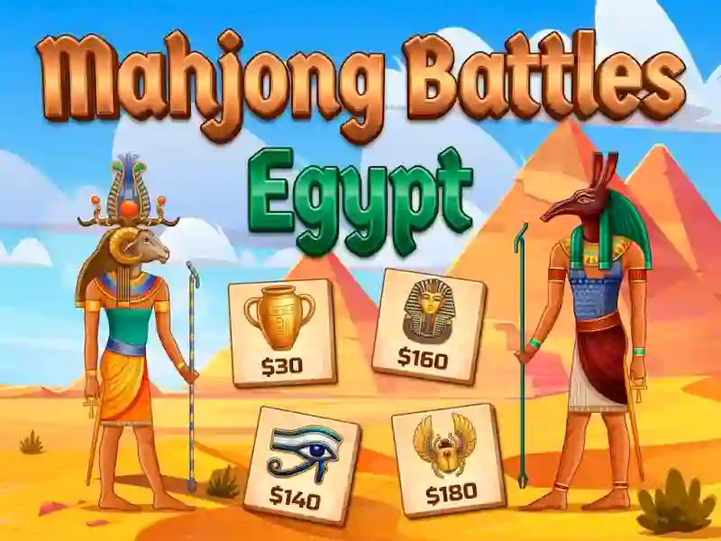 Spil Mahjong Battles Egypt online