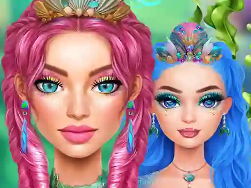Spil Mermaidcore Makeup online