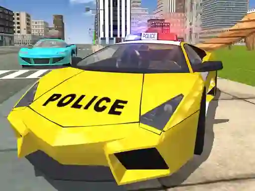 Spil Police Drift Car online