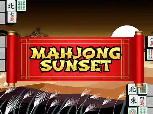 Spil Mahjong Sunset online