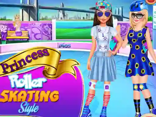 Spil Princess Roller Skating Style online