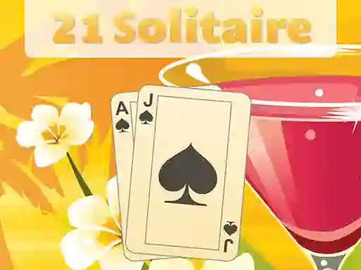 Spil 21 Solitaire online