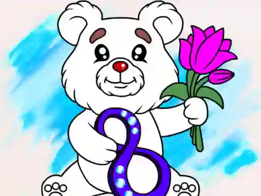 Spil March Coloring Book online