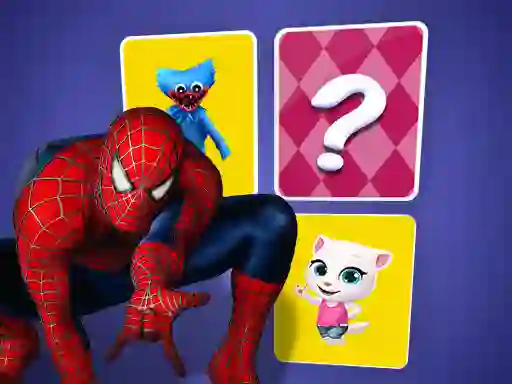 Spil Spiderman Memory Card Match online