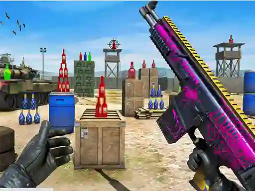 Spil Bottle Shooter online