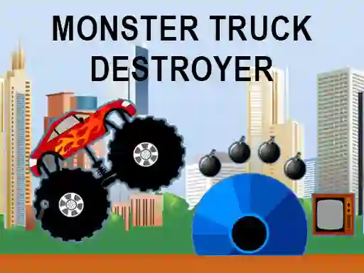 Spil Monster truck destroyer online