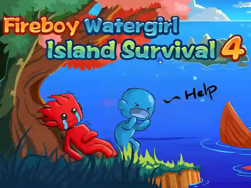 Spil Fireboy Watergirl Island Survival 4 online