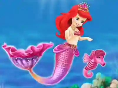 Spil Baby Mermaid Princess Dress Up online