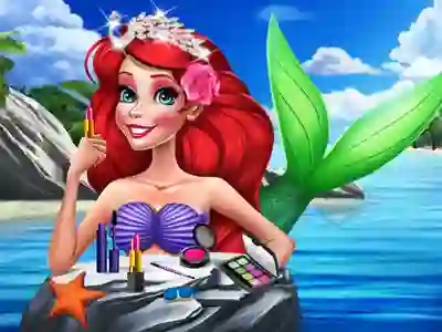 Spil Princesses: summer makeup online