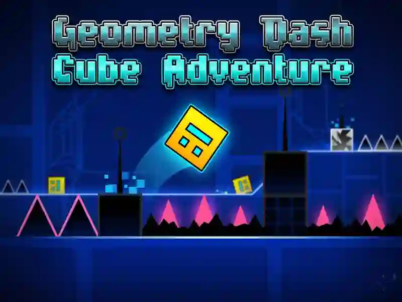 Spil Geometry Dash Cube Adventure online
