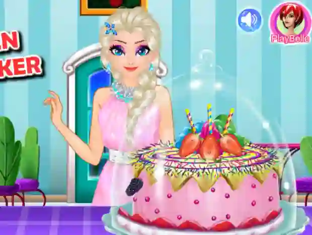Spil Ice queen royal baker online
