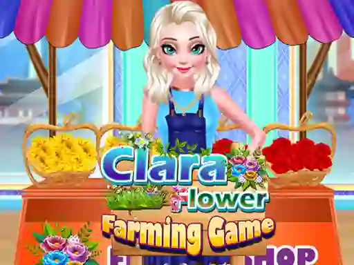 Spil Clara Flower Farming  Game online