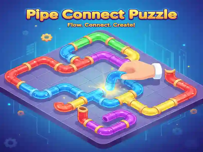 Spil Pipe Connect Puzzle online