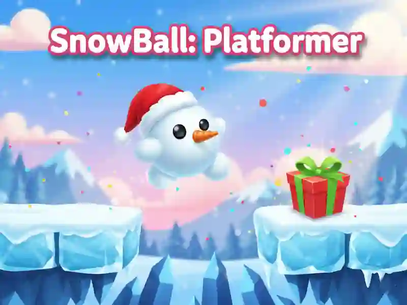 Spil SnowBall: Platformer online
