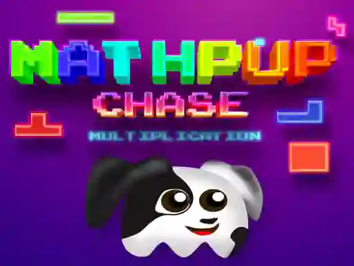 Spil Mathpup Chase Multiplication online