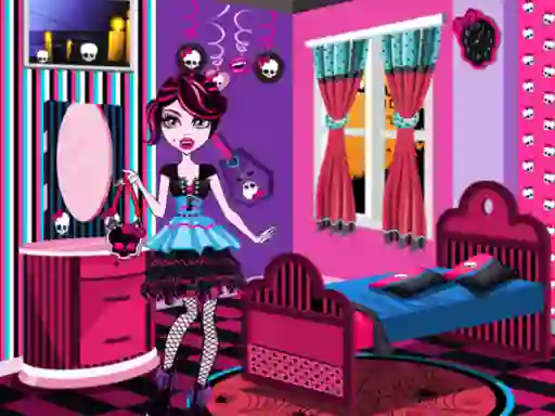 Spil Monster Doll Room Decoration online