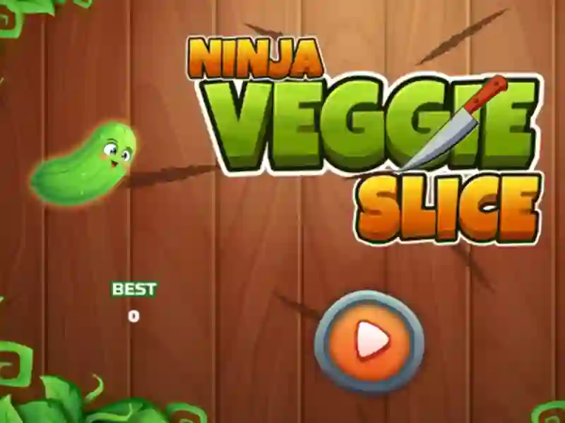 Spil Ninja Veggie Slice online