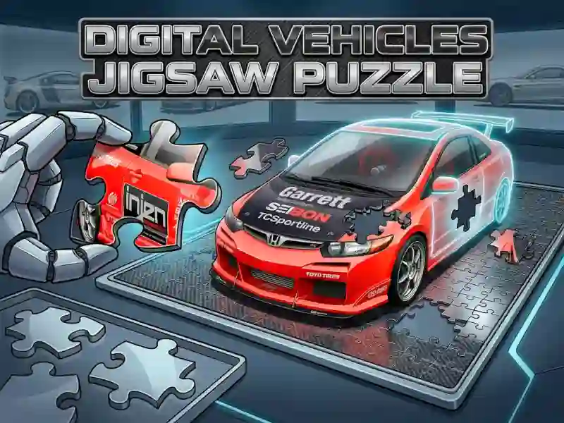 Spil Digital Vehicles Jigsaw Puzzle online