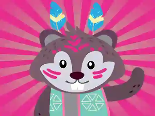 Spil Boho Animals Jigsaw online
