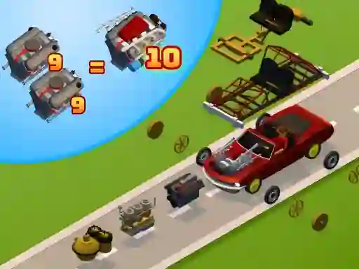 Spil Idle Drive: Merge, Upgrade, Drive online