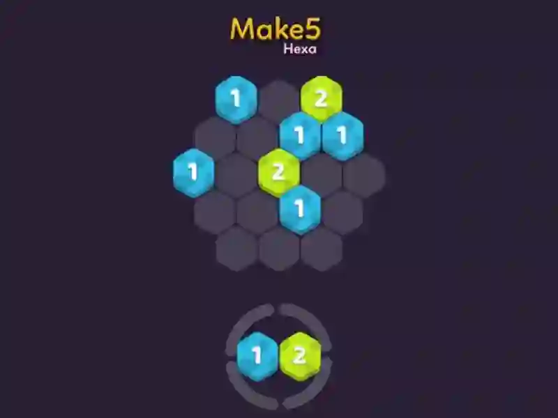 Spil Make 5 Hexa online