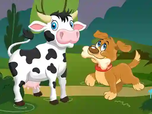 Spil Domestic Animals Memory online
