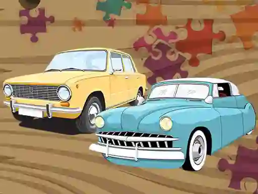 Spil Old Timer Car Jigsaw online