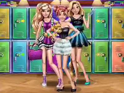 Spil Princesses College Day online