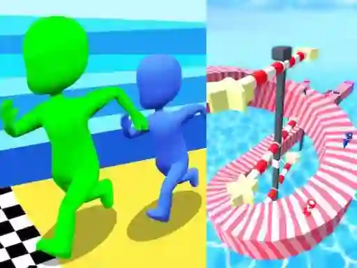 Spil Stickman Racing 3D online