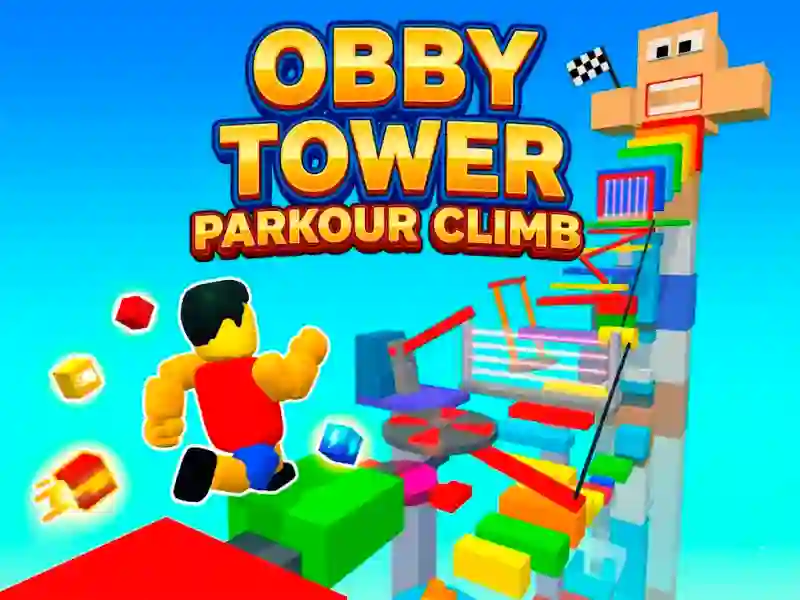 Spil Obby Tower Parkour Climb online